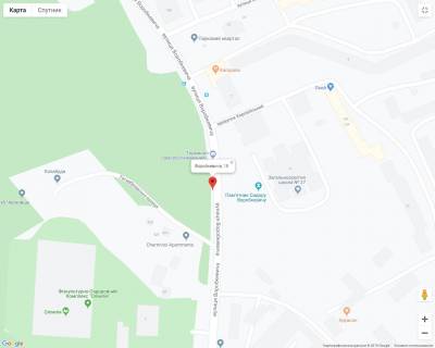 Billboard B in Chernivtsi Vorobkevica, 19 scheme