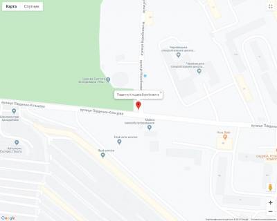 Billboard B in Chernivtsi Pivdenno Kil'ceva-Vorobkevica scheme