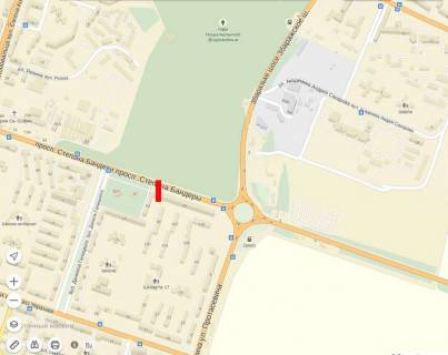 Billboard B in Ternopil, 6х3  Banderi  94 (navproti parku) scheme