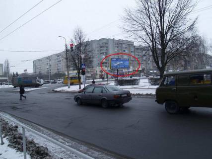 Billboard A in Lutsk Sobornosti - av. Molodi  Photo 1