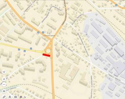 Billboard A in Ternopil, 6х3  Torgovica (Zivova) - Mikulinec'ka ( livij) scheme