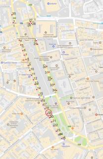 Non-Standard B in Lviv, 0,7*1,0  av.Svobody scheme