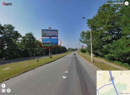 Billboard A in Chernivtsi, 6х3  Izmajlivs'ka (do Kalinivs'kogo rinku) niznij Photo 1