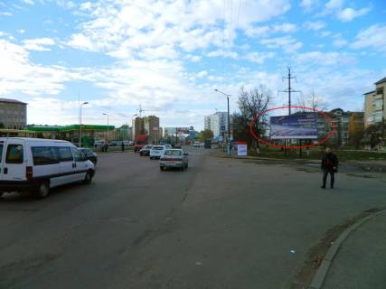 Billboard A in Ivano-Frankivsk, 6х3  Dovzenka-Suhomlins'kogo (zap-ka "WOG") Photo 1