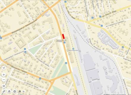 Billboard A in Ivano-Frankivsk, 6х3  Privokzal'na zliva vid vokzalu( pravij) scheme