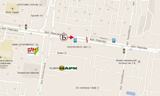 Scrolller, Scroll A in Lviv, 3,14х2,30  Наукова, 16 (від клубу Одеон до вул. Стрийської) - 612979 scheme