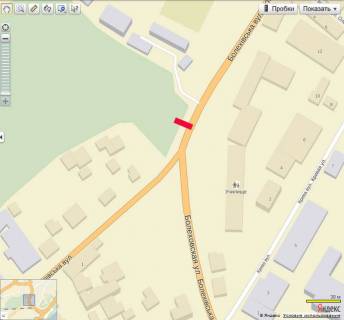 Billboard B in Stry, 6х3  Bolehivs'ka (park Sevcenko) No1 B scheme