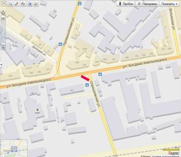 Backlight A in Lviv Opriskivs'ka - B.Hmel'nickogo scheme