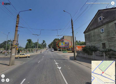Billboard A in Chernivtsi, 6х3  Sic. Stril'civ-Kisinivs'ka (povorot z Rus'koi) Photo 3