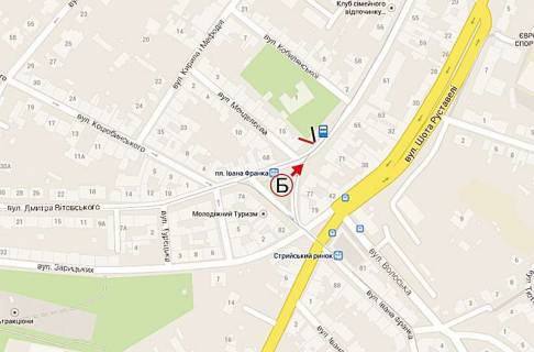 Scrolller, Scroll A in Lviv, 3,14х2,30  Franka  (v centr)  - 217139 scheme
