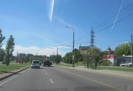 Billboard A in Lviv, 3,14х2,31  Хуторівка (зупинка ринок Шувар) Photo 1