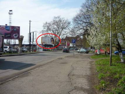 Billboard A in Uzhgorod, 6х3  F.Tihogo misce - Vst. Stancijna  No5 Photo 1