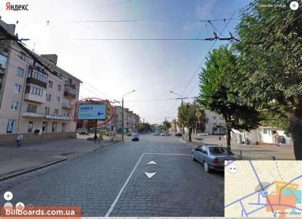 Billboard B in Chernivtsi, 6х3  Golovna, 128 -  prosp. Nezaleznosti Photo 1
