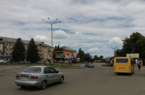 Billboard A in Drogobich, 6х3  Plosa pered vokzalom Photo 1