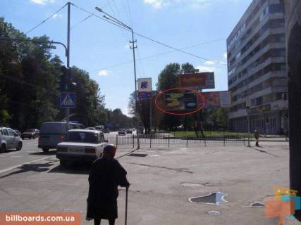 Billboard A in Lviv, 6х3  Strijs'ka - st. Saharova (do perehresta)(zliva) Photo 1