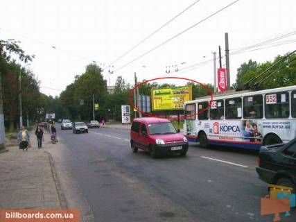 Billboard A in Lviv, 6х3  Zelena, 137 (A) -  Dnistrovs'ka  Photo 1
