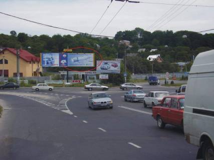 Billboard A in Lviv, 6х3  Zamarstinivs'ka - st. Varsavs'ka (sprava) Photo 1