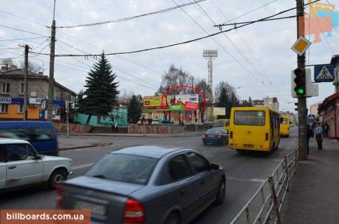 Billboard B in Ternopil, 6х3  Banderi (stadion) misce 2, B pravij Photo 1