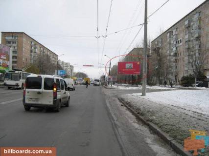 Billboard A in Ternopil, 6х3  15 kvitna - navproti Bojcukiv ("Sil'po") Photo 1