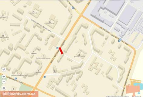 Billboard A in Ternopil, 6х3  15 kvitna - navproti Bojcukiv ("Sil'po") scheme