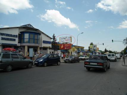 Billboard B in Truskavets, 6х3  Stebnic'kaNo1 (rinok, InteksMarket) B verhnij Photo 1