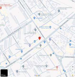 Scrolller, Scroll A in Lviv, 3,14х2,30  Любінська - вул. Д. Яворницького - вул. С. Петлюри - 562081 scheme