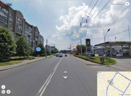 Billboard A in Lutsk, 6х3  Konakina A (Zapravka "OKKO") Photo 1