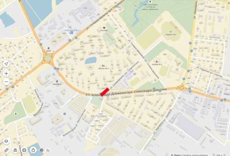 Billboard A in Ivano-Frankivsk, 6х3  Dovzenka-Suhomlins'kogo (zap-ka "WOG") scheme