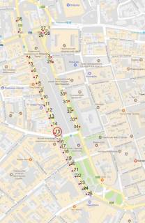 Non-Standard B in Lviv, 0,7*1,0  av.Svobodi scheme