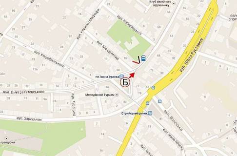 Scrolller, Scroll A in Lviv, 3,14х2,30  Franka  (v centr)  - 217142 scheme