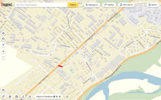 Billboard B in Stry, 6х3  Skolivs'ka K1 (viizd z mista v storona  Skole) scheme