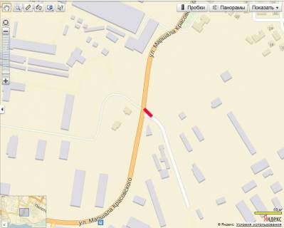 Billboard A in Khmelnitsky, 5,8х2,8  Mazepi (Krasovs'kogo) scheme