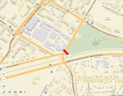 Billboard A in Khmelnitsky, 6х3  Skobli (Puskina) -  I.Franka scheme