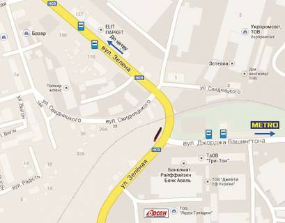 Scrolller, Scroll A in Lviv, 3,14х2,30  Зелена - вул. Дж. Вашінгтона - 612986 scheme