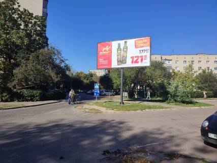 Billboard A in Lutsk st.Veteraniv,6 (supermarket "Prosto Market") Photo 1