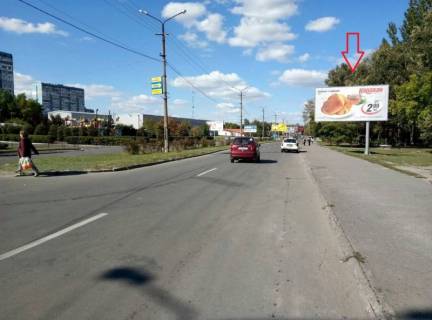 Billboard A in Dnipro (Dnipropetrovsk) st. Komunarivs'ka (Uria Kondratuka), 8 Photo 1