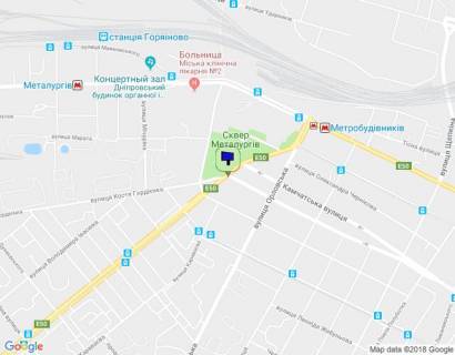Billboard B in Dnipro (Dnipropetrovsk) st. Nesterova,29 scheme