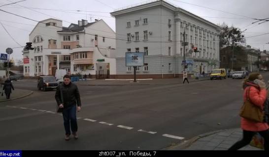Scrolller, Scroll A in Zhytomyr, 3.14x2.32  Peremogi st., 7 (Al'faBank, Privatbank, Zitomirs'ka DPI) - 41062 Photo 1