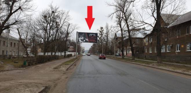 Billboard B in Kharkiv, 6x3  Halturina st.,8 (ZK Mria,Mila Nova-fabrika zinocogo odagu),v napramku Saltivs'kogo sose Photo 1