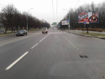 Billboard A in Lviv, 6x3  Lubins'ka st., navproti budinku No 160, (Sknilivs'kij park, avtostoanka), v napramku centra mista Photo 1