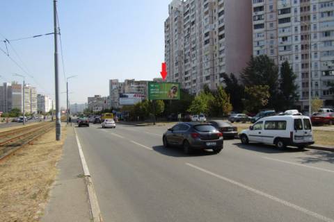 Prismatron, Prism A in Kyiv, 6x3  Ahmatovoi Anni st., 15 (PrivatBank, ATB-market, Sport Lajf), v napramku Harkivs'ke sose, Dragomanova st. - 196669 Photo 1