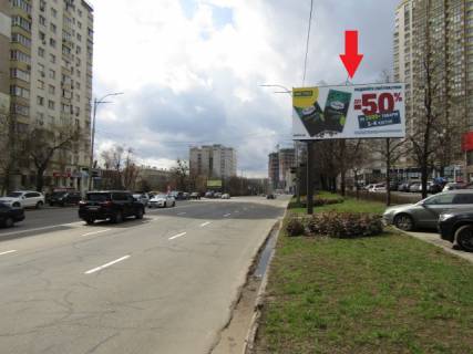 Video Billboard A in Kyiv, 6x3  Golosiivs'kij prosp., 58a (do st. m. Golosiivs'ka, gotel' "Mir", park Golosiivs'kij), v napramku Odes'ka plosa - 321646 Photo 1