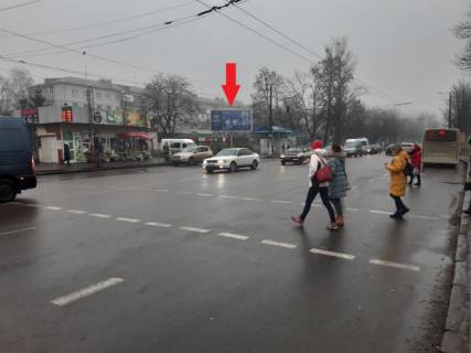 Prismatron, Prism B in Zhytomyr, 6x3  Pokrovs'ka st. (Sorsa st.), 131 (Osadbank, market "VOPAK", Agrotehnicnij koledz, ATB-market), v napramku z centra - 254154 Photo 1