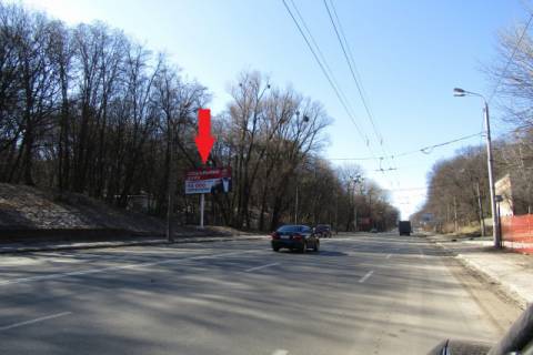 Billboard B in Kyiv, 6x3  Stecenka st. (Restoran "Dubki"), v napramku Kil'cevoi dorogi Photo 1