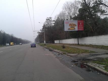 Billboard A in Zhytomyr, 6x3  Miru prosp., na peretini z Oficers'kou st. (Evropejs'kij universitet, 450m do AZS "ANP", Polissa-Produkt), v napramku z centra Photo 1