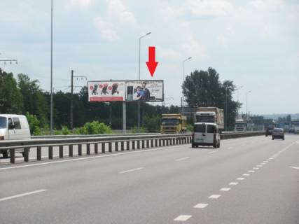 Billboard B in Kiev roads, 6x3  Novoobuhivs'ka trasa (Dniprovs'ke sose), v napramku z m. Kiiv, pravij, 300m do AZS OKKO pravij 8 km + 300m Photo 1