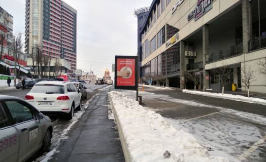 Cityscroll A in Kyiv, 1.2x1.8  Kudrasova st./ "Ul'tramarin"_naav. do st.Lipkivs'kogo ( PrivatBank) Photo 1