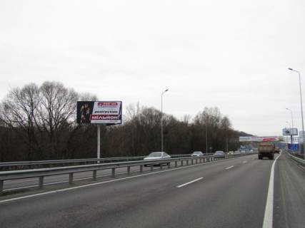 Billboard B in Kiev roads, 6x3  Novoobuhivs'ka trasa (Dniprovs'ke sose), v napramku m. Kiiv, 5km. pisla TC"Megamarket",550m do povorotu na s. Lisniki Photo 1