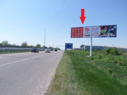 Billboard A in Kiev roads, 6x3  Zitomirs'ke sose , v napramku z m. Kiiv, s.Mria, 300m. pered zapravkou BRSM,7km+700m, livij Photo 1