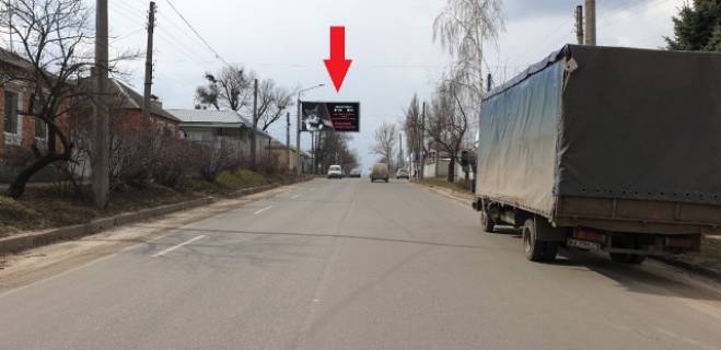 Billboard B in Kharkiv, 6x3  Turins'ka st.96 ,v napramku Geroiv Harkova pr-ta Photo 1